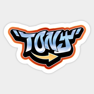 TONY Sticker